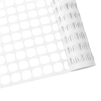 4X100 White Garden Fence Roll