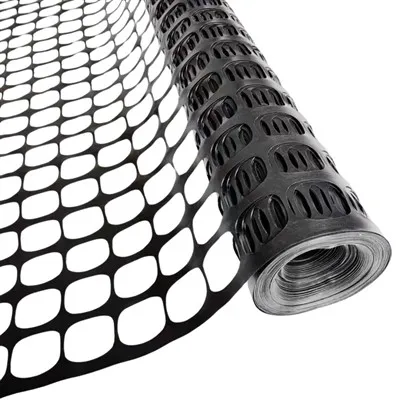 Black Plastic Netting Fence