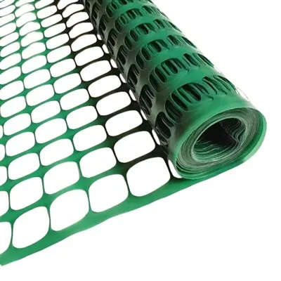 Garden Fence Roll Plastic Green