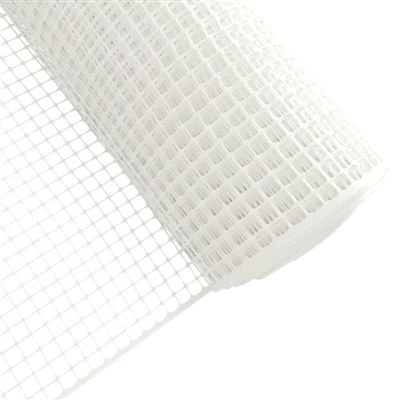 White Plastic Farm Net